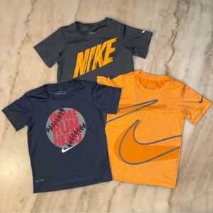 Boys nike dri fit tee shirts size small (5)